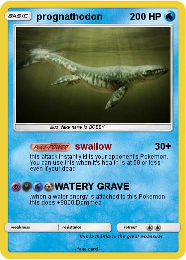 Pokemon prognathodon