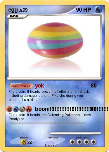 Pokemon egg