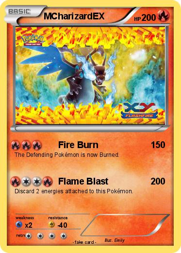 Pokemon MCharizardEX