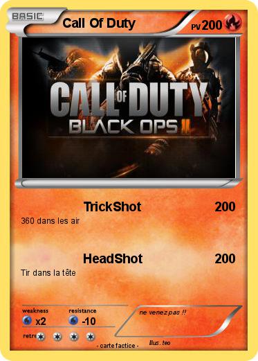 Pokemon Call Of Duty