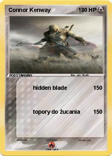 Pokemon Connor Kenway