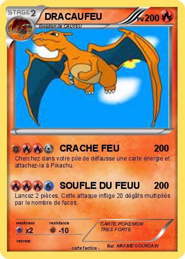 Pokemon DRACAUFEU