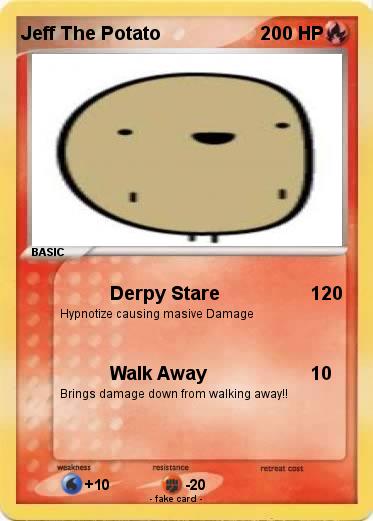 Pokemon Jeff The Potato