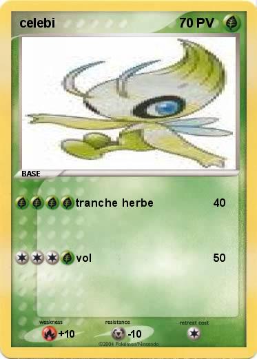 Pokemon celebi