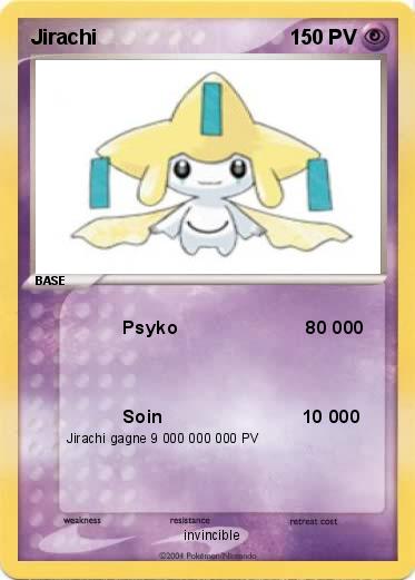 Pokemon Jirachi