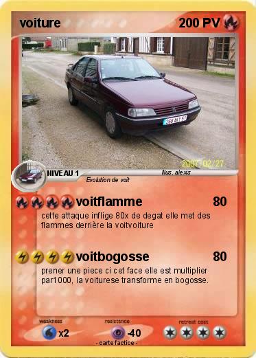 Pokemon voiture