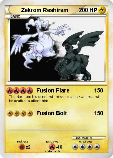 Pokemon Zekrom Reshiram