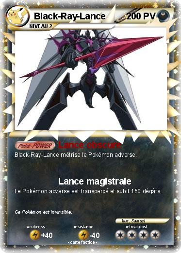 Pokemon Black-Ray-Lance