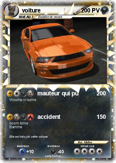 Pokemon voiture