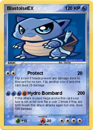 Pokemon BlastoiseEX