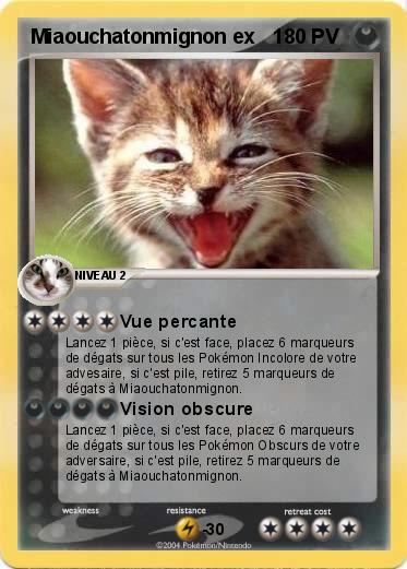 Pokemon Miaouchatonmignon ex   1