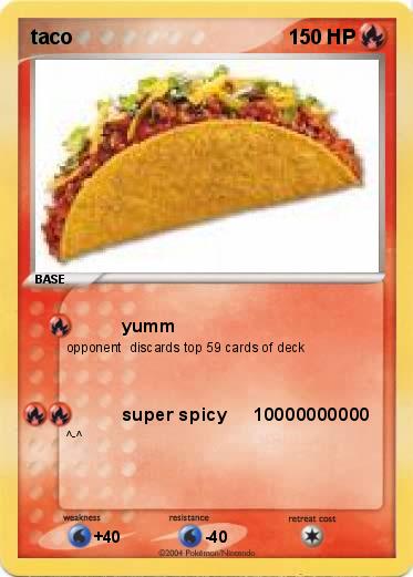 Pokemon taco