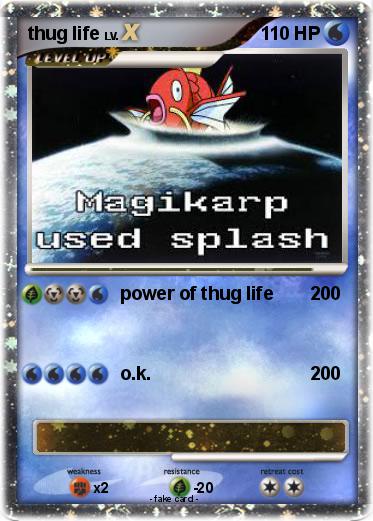 Pokemon thug life