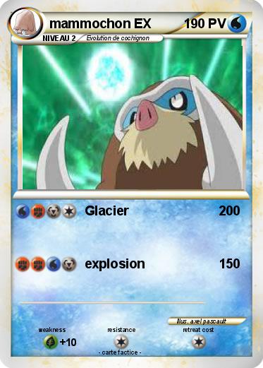 Pokemon mammochon EX