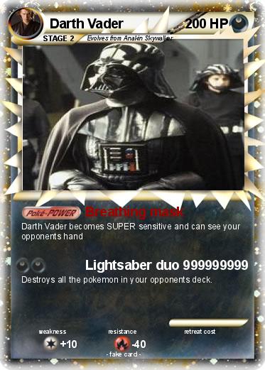 Pokemon Darth Vader