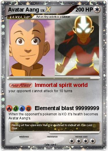 Pokemon Avatar Aang