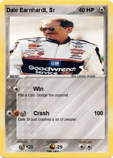 Pokemon Dale Earnhardt, Sr