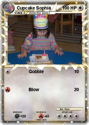 Pokemon Cupcake Sophia