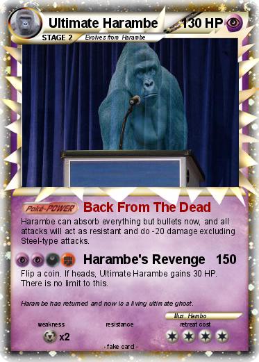 Pokemon Ultimate Harambe