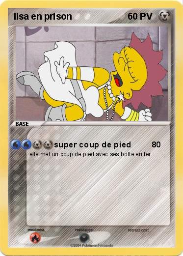 Pokemon lisa en prison