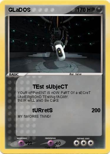 Pokemon GLaDOS