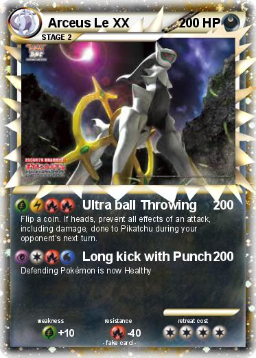 Pokemon Arceus Le XX
