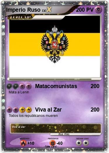 Pokemon Imperio Ruso