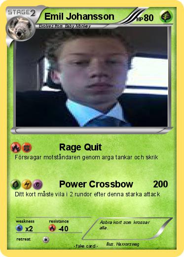 Pokemon Emil Johansson