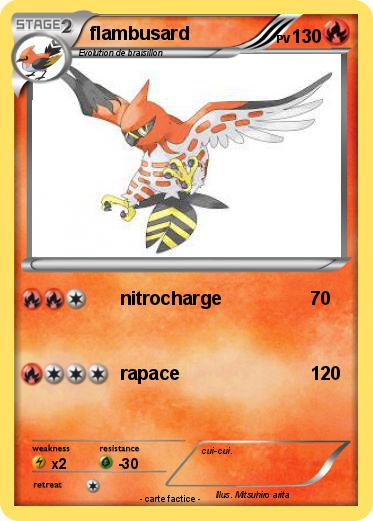 Pokemon flambusard