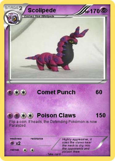 Pokemon Scolipede