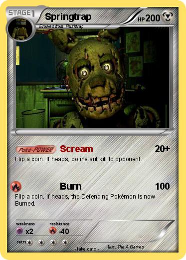 Pokemon Springtrap