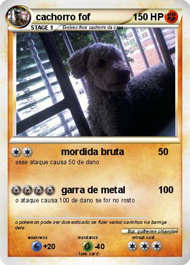 Pokemon cachorro fof