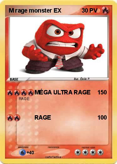 Pokemon M rage monster EX