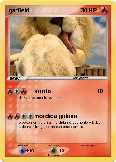 Pokemon garfield