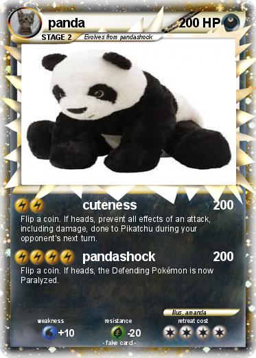 Pokemon panda