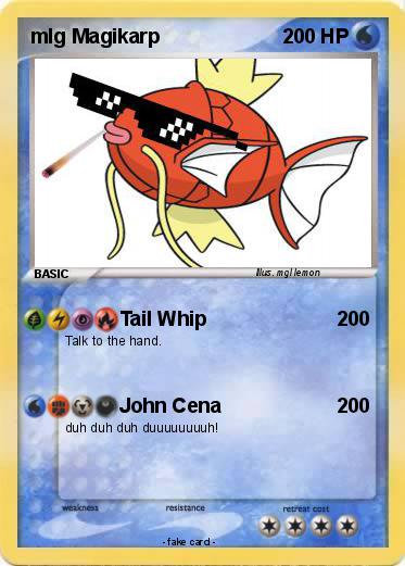 Pokemon mlg Magikarp