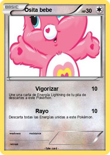 Pokemon Osita bebe