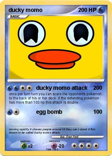 Pokemon ducky momo