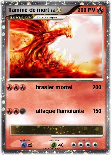 Pokemon flamme de mort