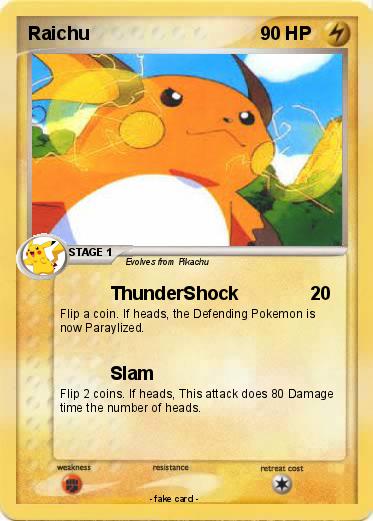 Pokemon Raichu