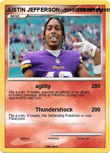 Pokemon JUSTIN JEFFERSON