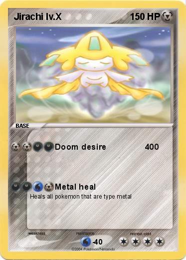 Pokemon Jirachi lv.X 