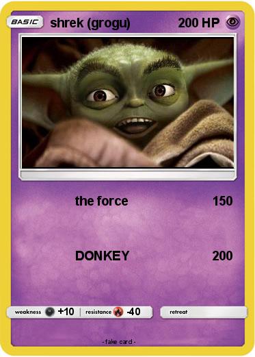 Pokemon shrek (grogu)
