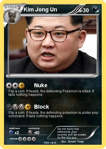 Pokemon Kim Jong Un