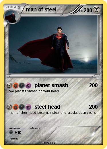 Pokemon man of steel