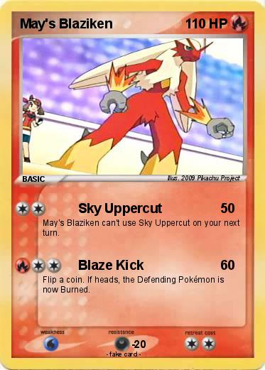 Pokemon May's Blaziken