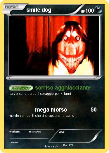 Pokemon smile dog