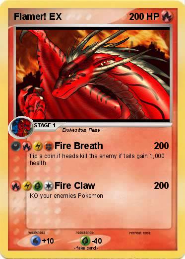 Pokemon Flamer! EX