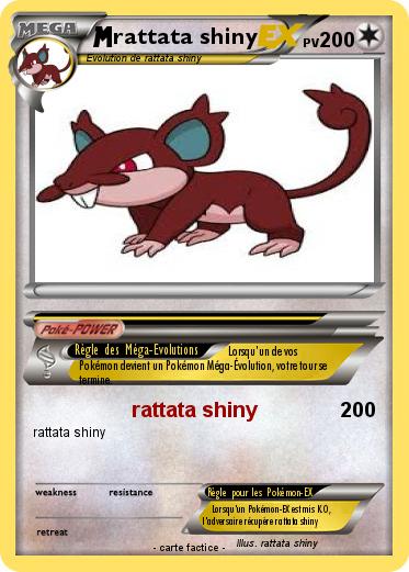 Pokemon rattata shiny