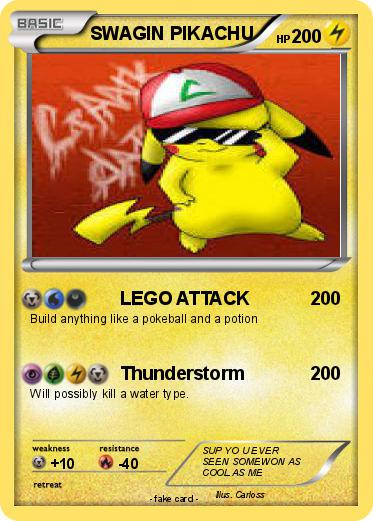 Pokemon SWAGIN PIKACHU